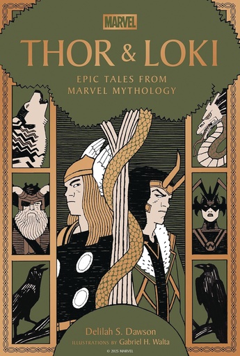 THOR & LOKI EPIC TALES FROM MARVEL MYTHOLOGY HC