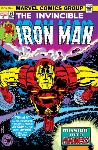 INVINCIBLE IRON MAN OMNIBUS 4 JACK KIRBY CVR