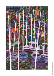 Brecht Evens Prent - Jachthaven