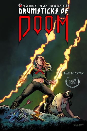 DRUMSTICKS OF DOOM #3 CVR A DAN DOUGHERTY
