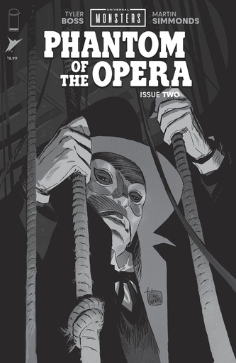 UNIVERSAL MONSTERS PHANTOM OF THE OPERA #2 CVR D INC 1:25 LE