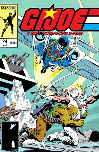 GI JOE A REAL AMERICAN HERO #24 HAMA FILES EDITION #24 CVR A