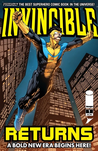 INVINCIBLE RETURNS FACSIMILE EDITION #1 CVR A DAVID FINCH &