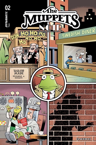 MUPPETS NOIR #2 CVR C ROGER LANGRIDGE METAL VIRGIN CVR VAR