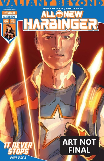 VALIANT BEYOND ALL NEW HARBINGER 6 NEVER STOP 3 VAR B (MELE)