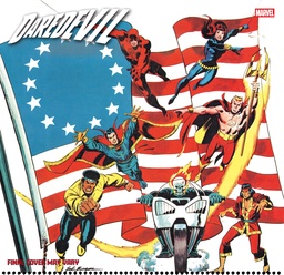 DAREDEVIL 1 SAL BUSCEMA BICENTENNIAL CALENDAR HIDDEN GEM VAR