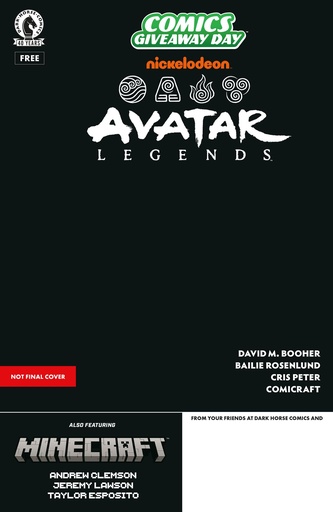 AVATAR: THE LAST AIRBENDER-LEGENDS/MINECRAFT: HEART OF COBBL