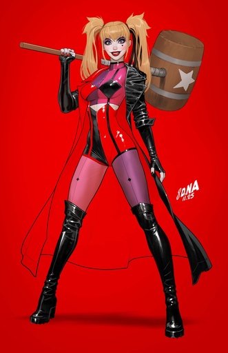 HARLEY QUINN #60 CVR B DAVID NAKAYAMA CARD STOCK VAR