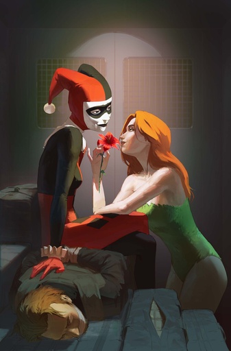 HARLEY QUINN #60 CVR D ASET KAIRAMBAYEV CARD STOCK VAR