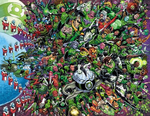 GREEN LANTERN 33 CVR F KOBLISH LEGACY CARD STOCK VAR (600)