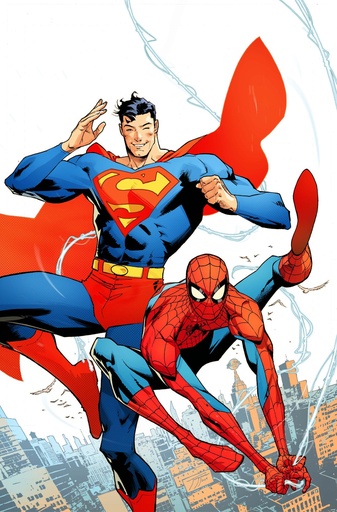 DC MARVEL SUPERMAN SPIDER-MAN #1 CVR A JORGE JIMENEZ