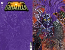 TEENAGE MUTANT NINJA TURTLES X GODZILLA 5 VARIANT RI (25) (F
