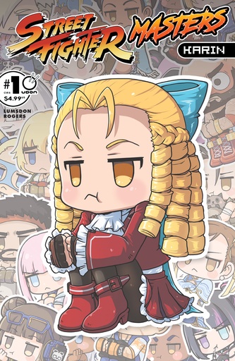 STREET FIGHTER MASTERS KARIN #1 CVR B MIKAN VAR