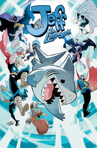 JEFF LAND SHARK FRIENDS AND RIVALS