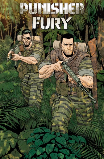 PUNISHER & FURY MAX BY GARTH ENNIS OMN VAR BURROWS CVR DM