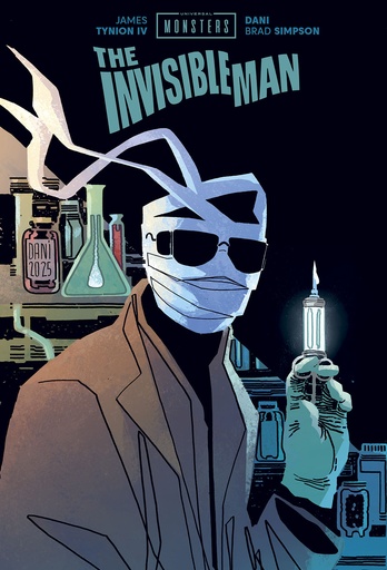 UNIVERSAL MONSTERS INVISIBLE MAN HC DANI & BRAD SIMPSON CVR