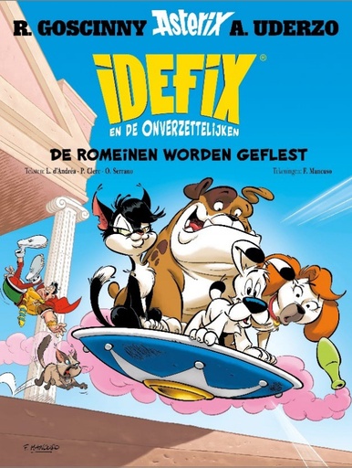 Idefix 8 De Romeinen worden geflest