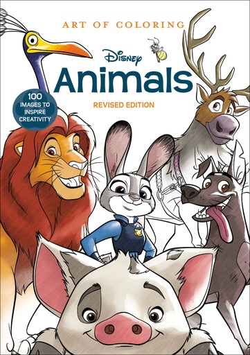 ART OF COLORING: DISNEY ANIMALS
