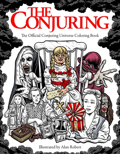 CONJURING HC THE OFFICIAL CONJURING UNIVERSE COLORING BOOK