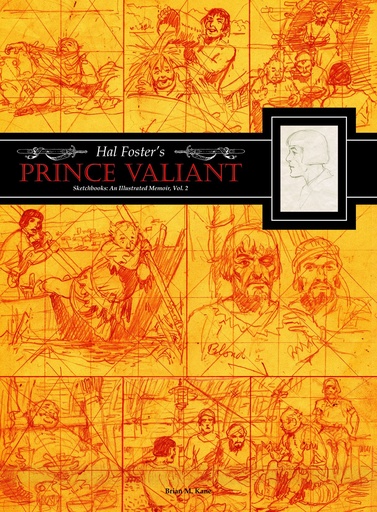 HAL FOSTERS PRINCE VALIANT SKETCHBOOKS HC 02 AN ILLUSTRATED