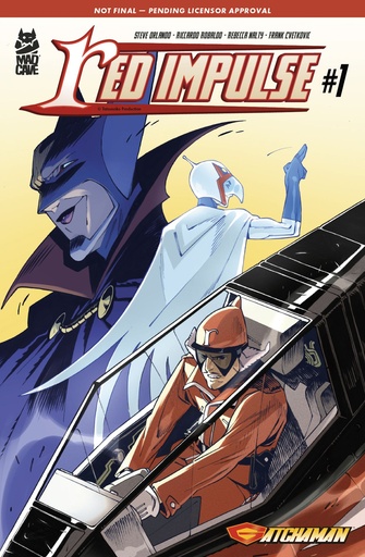 GATCHAMAN RED IMPULSE 1CVR A RICCARDO ROBALDO
