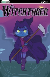 WITCHTOBER 2 CVR A RENATA GARCIA GRIM REAPER KITTY