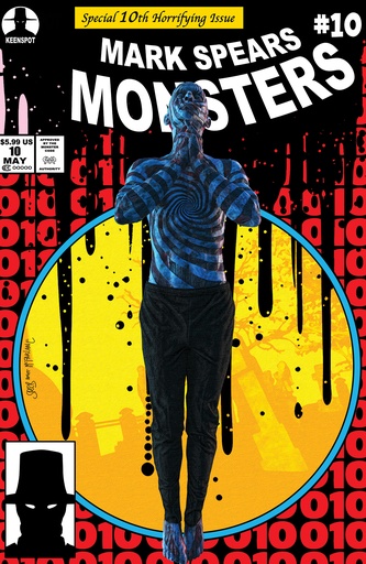 MARK SPEARS MONSTERS 10 CVR B MARK SPEARS ASM 300 UNHOLY HOM