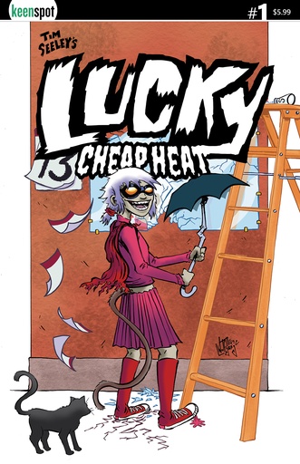 TIM SEELEYS LUCKY CHEAP HEAT 1 CVR C ERIC WOLFGANG VAR