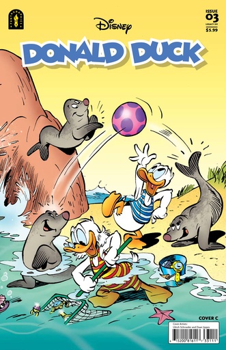 DONALD DUCK LEGACY 391 CALL WILD SEA CVR C INC 1:10 JIPPES S