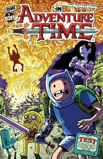 ADVENTURE TIME 13 CVR B JOHN P GOLDEN VAR