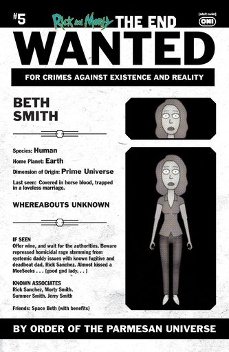 RICK AND MORTY END 5CVR C INC 1:10 PHIL MURPHY MOST WANTED V
