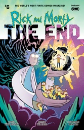 RICK AND MORTY THE END 6 CVR A DAVE BARDIN