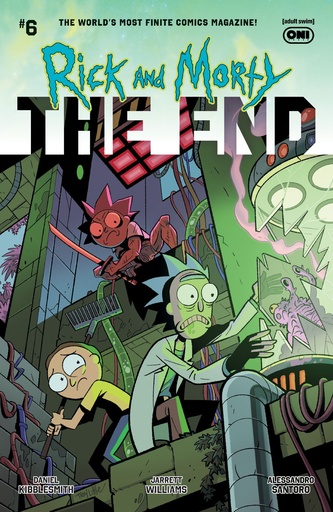 RICK AND MORTY THE END 6 CVR B TROY LITTLE VAR