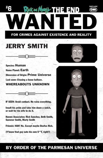 RICK AND MORTY THE END 6 CVR C INC 1:10 PHIL MURPHY MOST WAN
