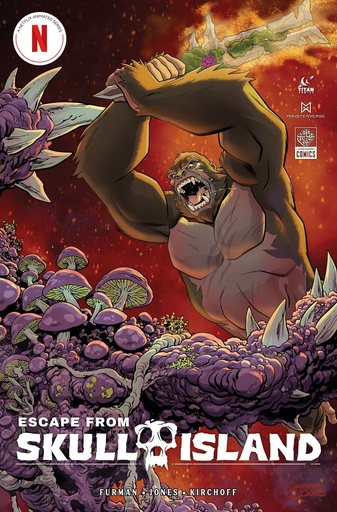 ESCAPE FROM SKULL ISLAND 4CVR B CHRISTOPHER JONES VAR