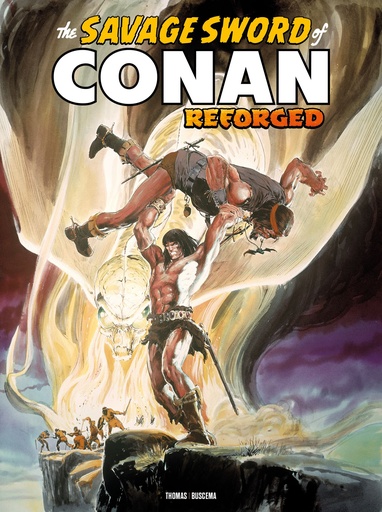 SAVAGE SWORD OF CONAN REFORGED 4 CVR D NEAL ADAMS FOIL VAR