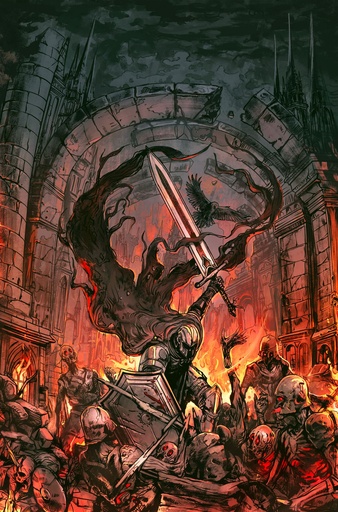DARK SOULS MOTHER OF MOURNING 4CVR C REZA AFSHAR VIRGIN VAR