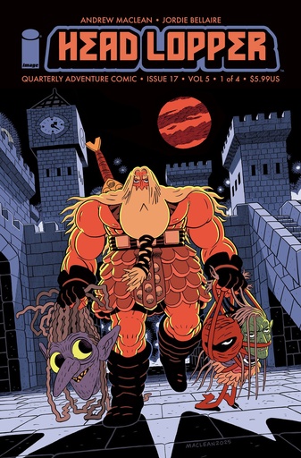 HEAD LOPPER 1 CVR A ANDREW MACLEAN
