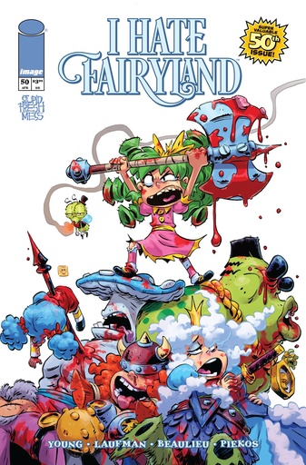 I HATE FAIRYLAND 50 CVR A DEREK LAUFMAN