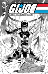 GI JOE A REAL AMERICAN HERO 328 CVR B LEE WEEKS B&W VAR