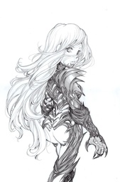 WITCHBLADE 21 CVR D INC 1:50 CAMILLA DERRICO B&W VAR