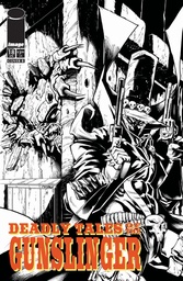 DEADLY TALES OF GUNSLINGER SPAWN 18 CVR B CHRIS CAMPANA B&W