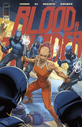 BLOOD & THUNDER 13 CVR D INC 1:25 PETE WOODS VAR