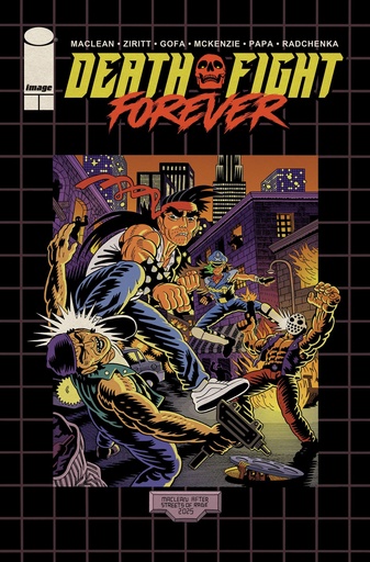 DEATH FIGHT FOREVER 3CVR A ANDREW MACLEAN