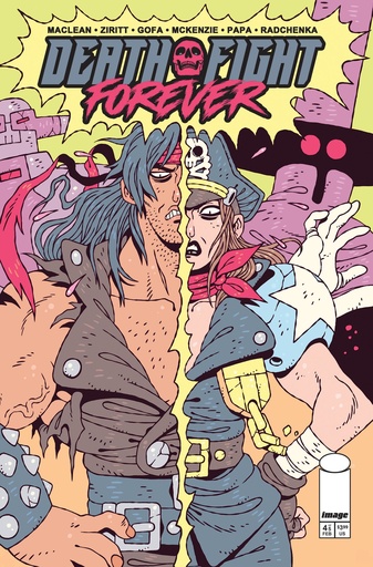 DEATH FIGHT FOREVER 4 CVR B SAM MCKENZIE VAR