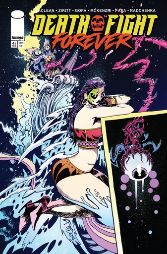 DEATH FIGHT FOREVER 4 CVR C INC 1:25 JIM MAHFOOD VAR