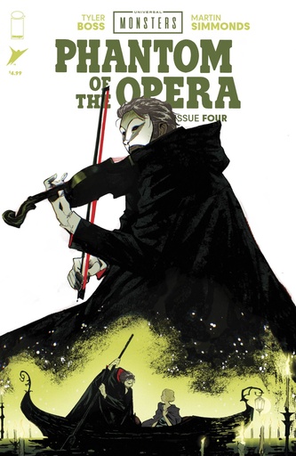 UNIVERSAL MONSTERS PHANTOM OF THE OPERA 4 CVR F INC 1:75 ROS