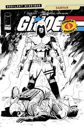 GI JOE SSSILENT MISSIONS ZARTAN 1 CVR C INC 1:10 PAT OLLIFFE