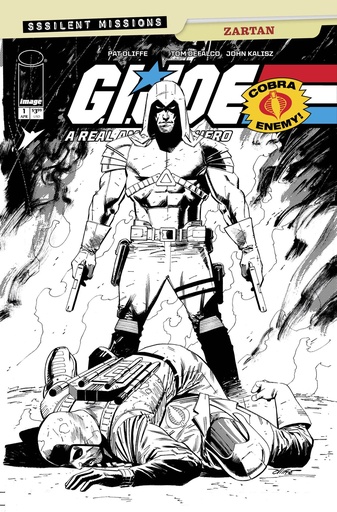 GI JOE SSSILENT MISSIONS ZARTAN 1 CVR C INC 1:10 PAT OLLIFFE