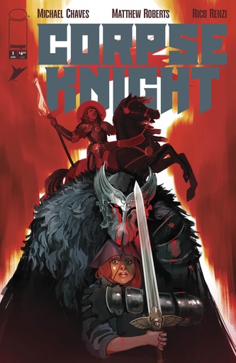 CORPSE KNIGHT 1CVR F INC 1:100 STEPHANIE HANS FOIL VAR